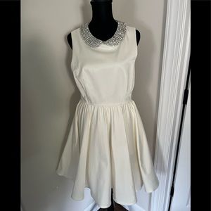 Alice & Olivia Cream Dress